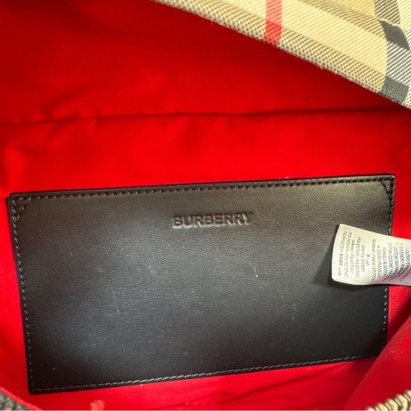 Burberry Sonny Check Canvas Belt Bum Bag - Picture 10 of 16
